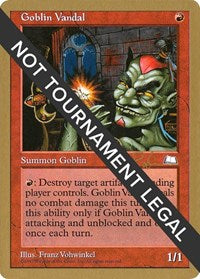 Goblin Vandal - 1998 Ben Rubin (WTH) [World Championship Decks 1998]