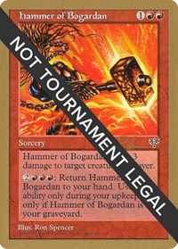 Hammer of Bogardan - 1998 Ben Rubin (MIR) [World Championship Decks 1998]