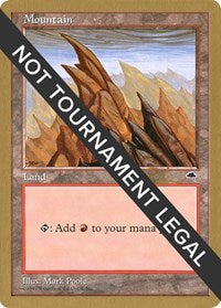 Mountain (Left) - 1998 Ben Rubin (TMP) [World Championship Decks 1998]