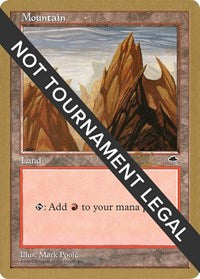 Mountain (Vertical) - 1998 Ben Rubin (TMP) [World Championship Decks 1998]