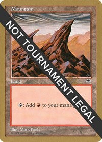 Mountain (Right) - 1998 Ben Rubin (TMP) [World Championship Decks]