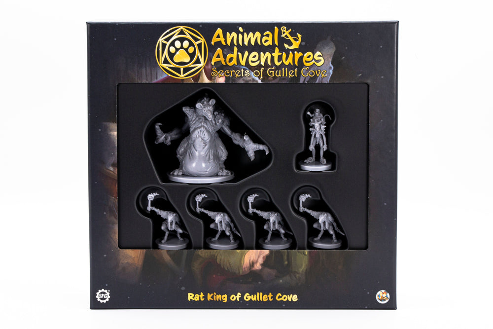 Animal Adventures RPG Rat King of Gullet Cove