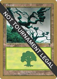 Forest (331) - 2002 Raphael Levy (7ED) [World Championship Decks]