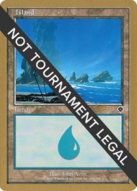 Island (336) - 2002 Raphael Levy (INV) [World Championship Decks 2002]