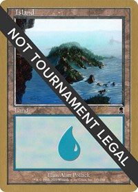 Island (335) - 2002 Raphael Levy (ODY) [World Championship Decks]