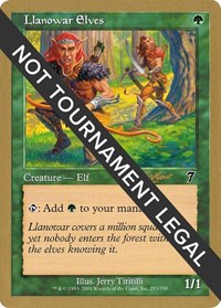 Llanowar Elves - 2002 Sim Han How (7ED) [World Championship Decks]