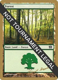 Forest (349) - 2003 Dave Humpherys (8ED) [World Championship Decks]