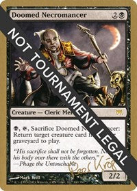 Doomed Necromancer - 2003 Peer Kroger (8ED) [World Championship Decks 2003]