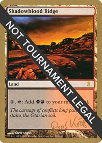 Shadowblood Ridge - 2003 Peer Kroger (ODY) [World Championship Decks]