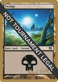 Swamp (339) - 2003 Peer Kroger (8ED) [World Championship Decks]