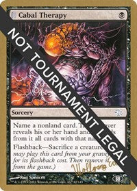 Cabal Therapy - 2003 Wolfgang Eder (JUD) (SB) [World Championship Decks]