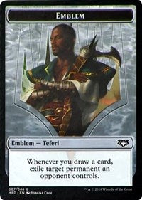 Emblem - Teferi, Hero of Dominaria [Mythic Edition Tokens]