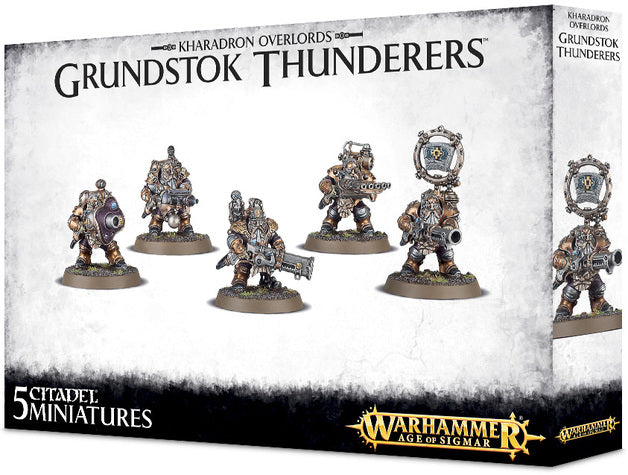 KHARADRON OVERLORDS GRUNDSTOK THUNDERERS