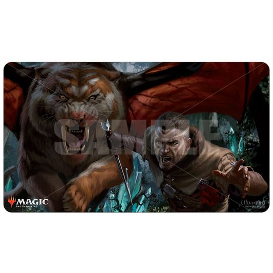 Ultra Pro Ikoria: Lair of Behemoths Go for Blood Standard Gaming Playmat for Magic: The Gathering
