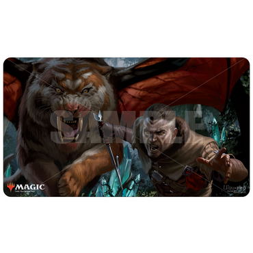 Ultra Pro Ikoria: Lair of Behemoths Go for Blood Standard Gaming Playmat for Magic: The Gathering