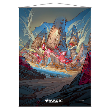 Ikoria: Lair of Behemoths Raugrin Triome Wall Scroll for Magic: The Gathering