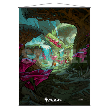 Ikoria: Lair of Behemoths Zagoth Triome Wall Scroll for Magic: The Gathering
