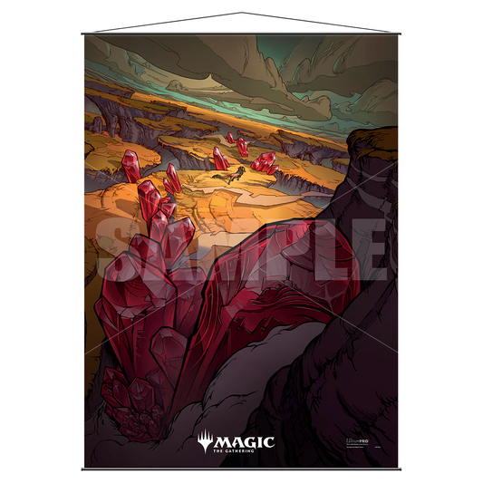 Ikoria: Lair of Behemoths Savai Triome Wall Scroll for Magic: The Gathering