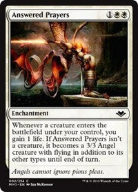 Answered Prayers [Modern Horizons]