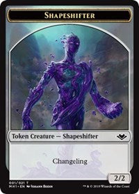 Shapeshifter (001) // Construct (017) Double-sided Token [Modern Horizons]