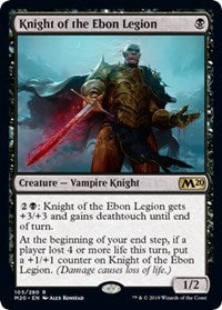 Knight of the Ebon Legion [Core Set 2020]