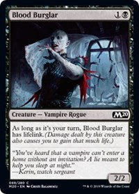 Blood Burglar [Core Set 2020]