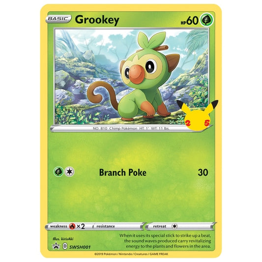 Pokemon TCG: 25th Anniversary Oversize Booster Galar First Partner
