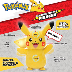 Pokémon Plush Figure Electric Charge Pikachu 11inch (Pre-Order)