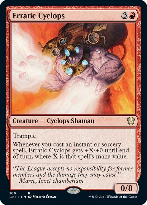 Erratic Cyclops [Commander 2021]