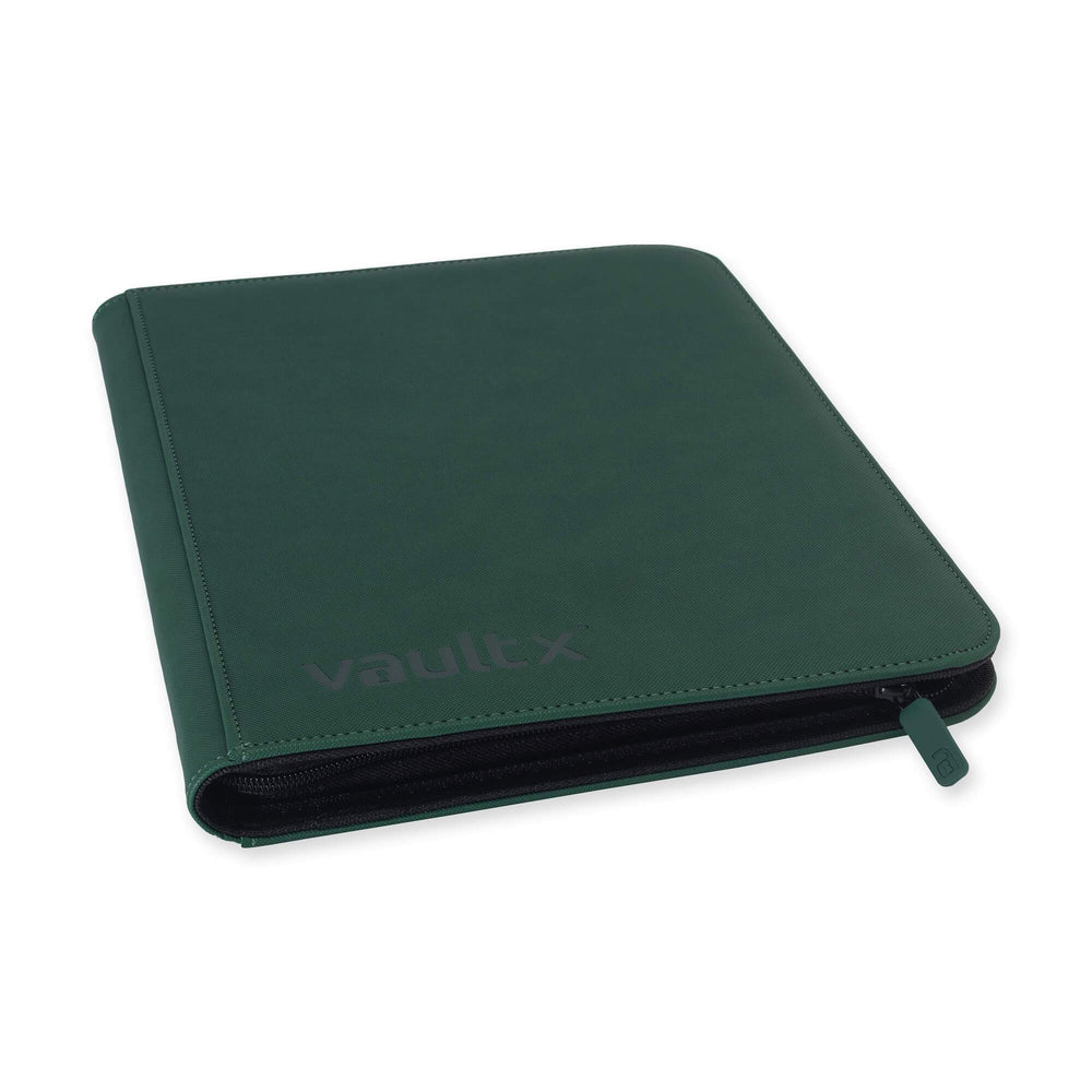 Vault X 9 Pocket eXo-Tec Zip Binder Green