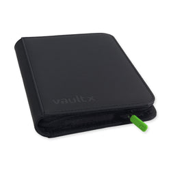 Vault X 4 Pocket eXo-Tec Zip Binder Signature Black