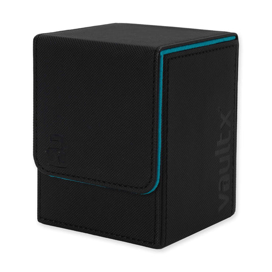 Vault X Large eXo-Tec Deck Box Black / Electric Blue