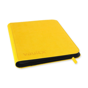 Vault X 9 Pocket eXo-Tec Zip Binder Sunrise Yellow