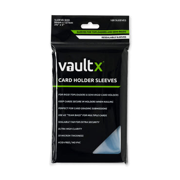 Vault X Card Holder Sleeves (100 Pack)