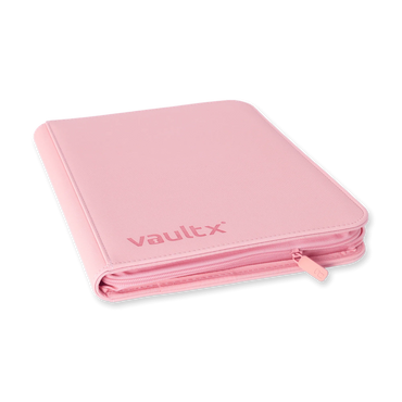 Vault X 9 Pocket eXo-Tec Zip Binder Just Pink