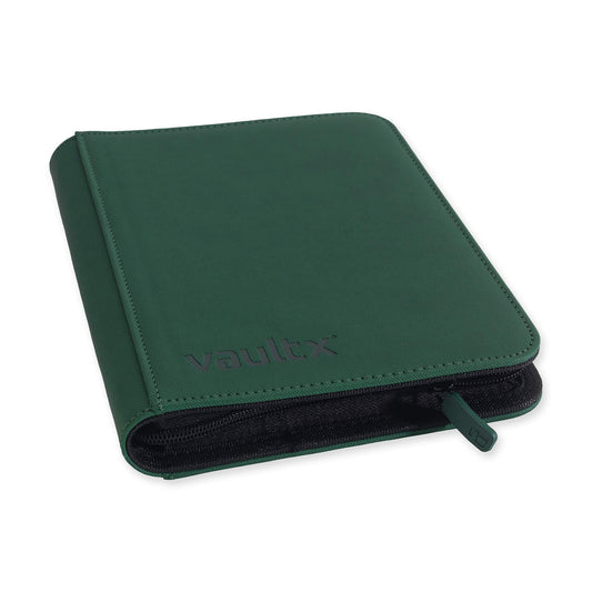 Vault X 4 Pocket eXo-Tec Zip Binder Forest Green