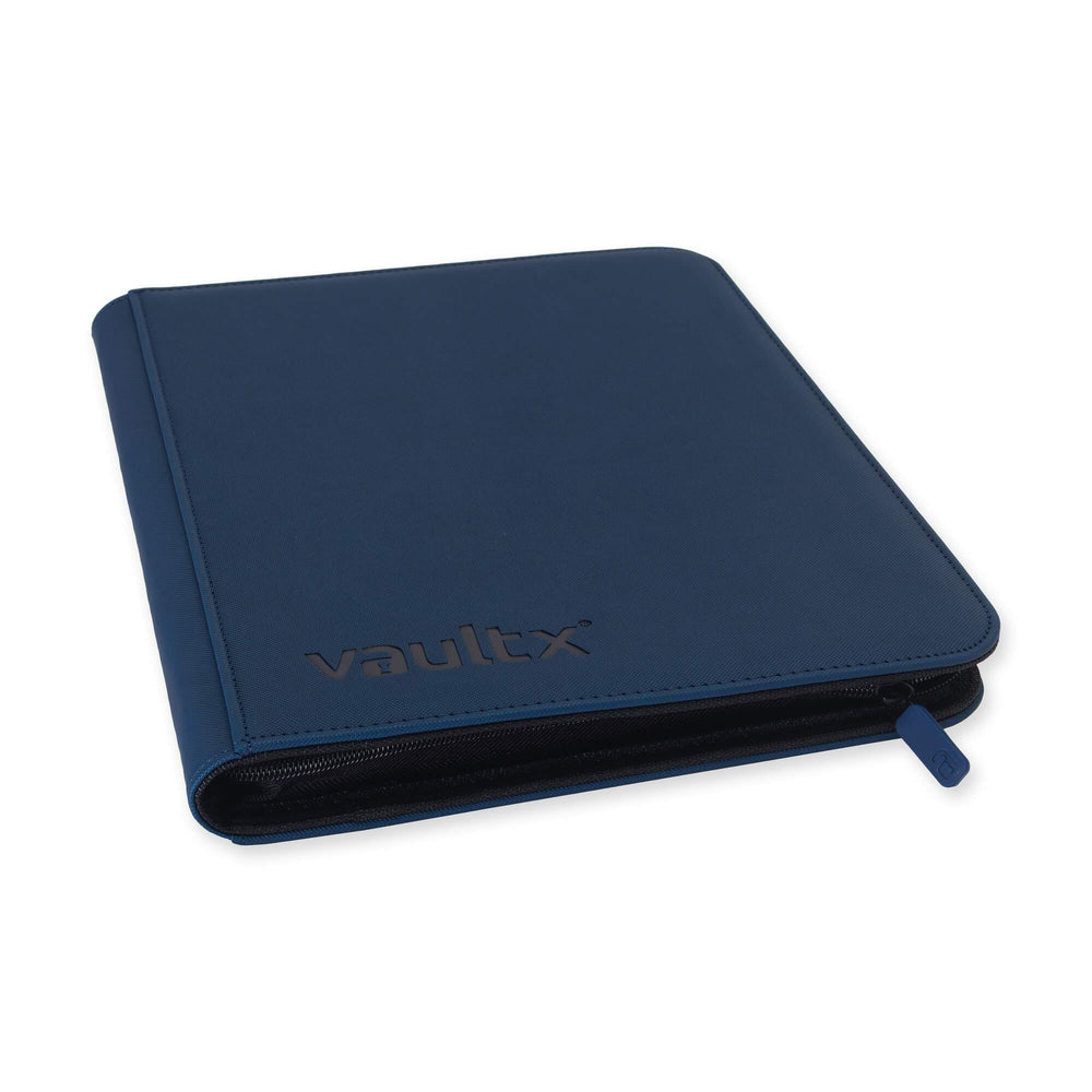 Vault X 9 Pocket eXo-Tec Zip Binder Royal Blue