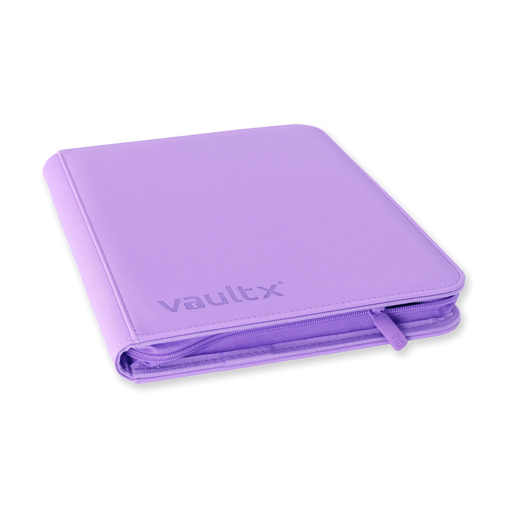 Vault X 9 Pocket eXo-Tec Zip Binder Just Purple