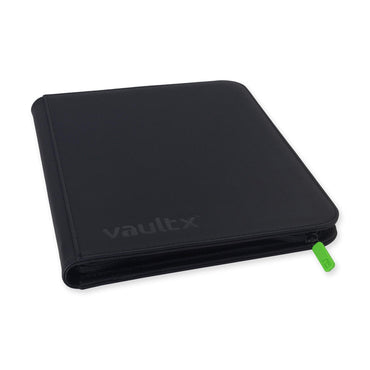 Vault X 9 Pocket eXo-Tec Zip Binder Signature Black