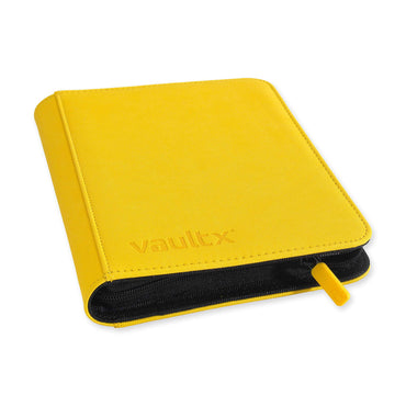 Vault X 4 Pocket eXo-Tec Zip Binder Sunrise Yellow