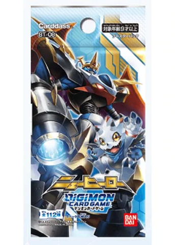 Digimon Card Game: New Hero BT08 New Awakening Booster Pack