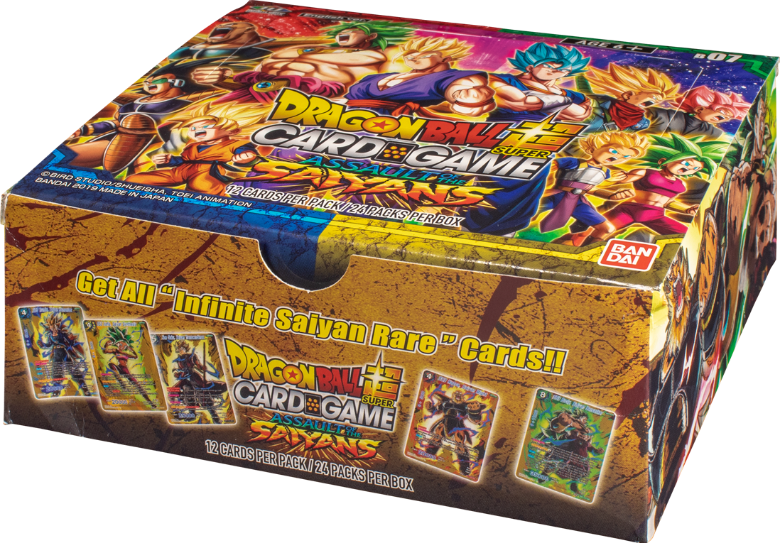 Dragon Ball Super Card Game: Assault of the Saiyans Booster Box SERIES 7 DBS-B07