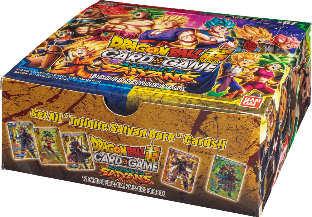 Dragon Ball Super Card Game: Assault of the Saiyans Booster Box SERIES 7 DBS-B07