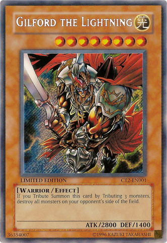 Gilford the Lightning [CT2-EN001] Secret Rare