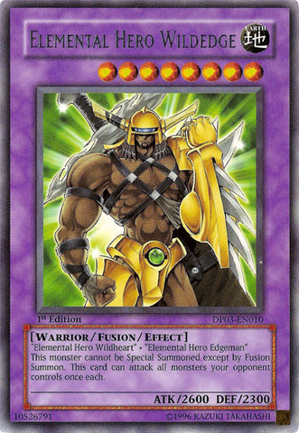 Elemental Hero Wildedge [DP03-EN010] Rare