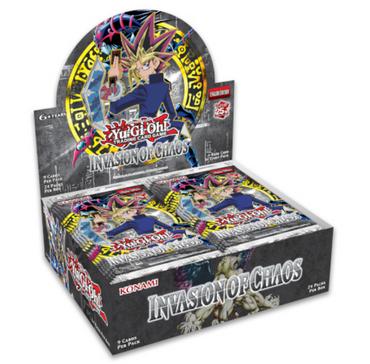 Yu-Gi-Oh! - Invasion of Chaos Booster - Reprint Unlimited Edition Booster Box