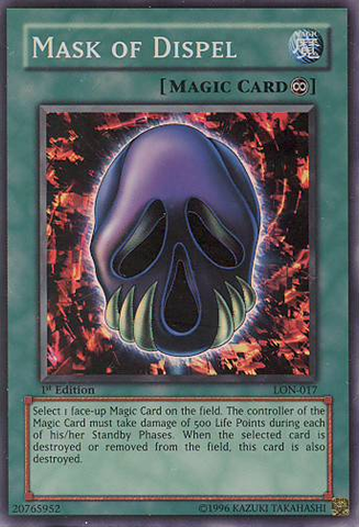 Mask of Dispel [LON-017] Super Rare