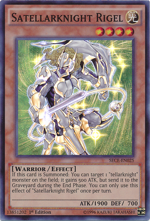 Satellarknight Rigel [SECE-EN025] Super Rare