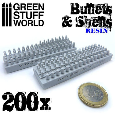Green Stuff World: 200x Resin Bullets and Shells