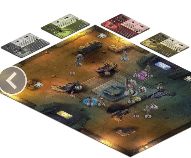 Dungeons & Dragons Onslaught: Core Set Board Game Wiz Kids